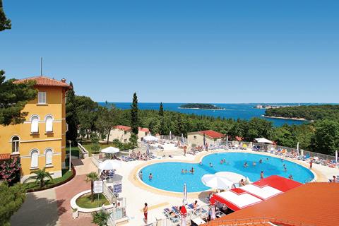 Vakantie naar Apartments Bellevue Plava Laguna in Porec in Kroatië