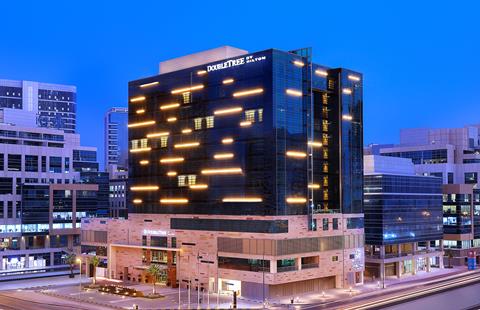 Vakantie naar Hilton Doubletree Business Bay in Dubai Stad in Verenigde Arabische Emiraten