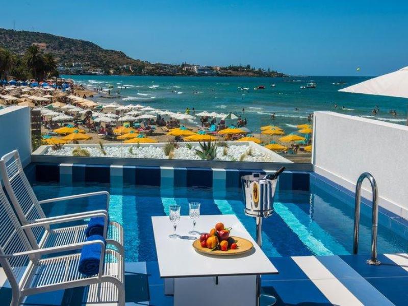 Vakantie naar I Resort Beach in Stalis in Griekenland