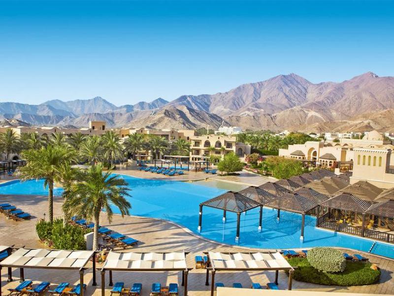 Vakantie naar Iberotel Miramar Al Aqah Beach Resort in Fujairah in Arabische Emiraten