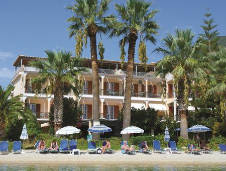 Vakantie naar Palm Trees Hotel in Nidri in Griekenland