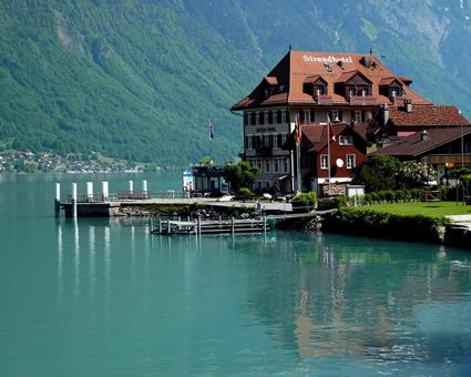 Vakantie naar Strandhotel in Iseltwald in Zwitserland