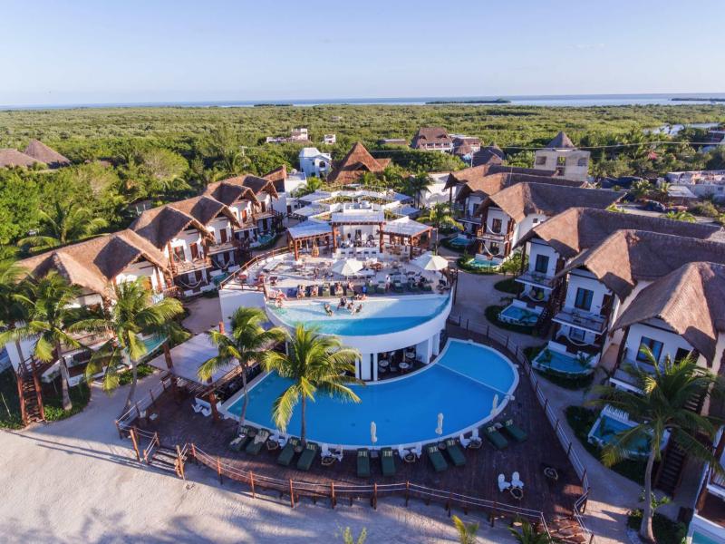 Vakantie naar Villas Hm Palapas Del Mar in Isla Holbox in Mexico